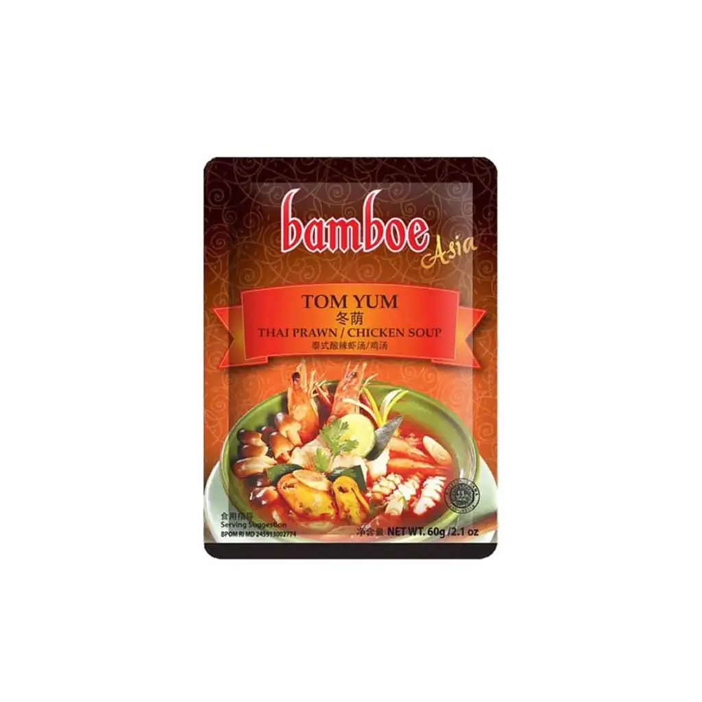 Instant Tom Yum seasoning Bamboe 60g