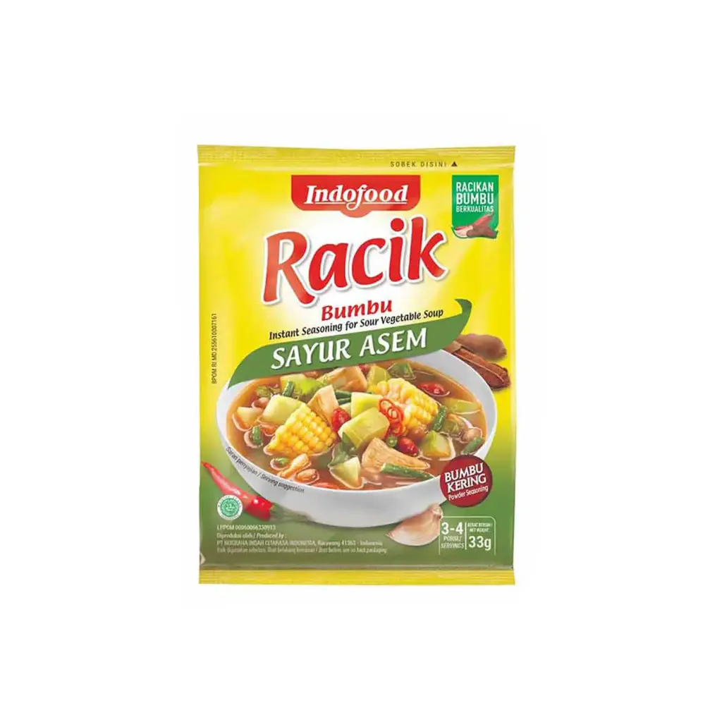 Indofood Mixed Seasoning 33g Sayur asem