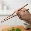 Handmade Teak Chopsticks / Teak Chopsticks - Wooden Chopsticks, Standard