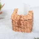 علبة مناديل فريدة من نوعها بزهرة ياقوتية مائية - طبيعية