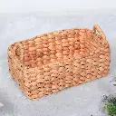 32x22 cm Square Water Hyacinth Basket