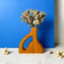 Tibet - Mahogany Flower Vase - Home Decoration - Mahogany Flower Vase