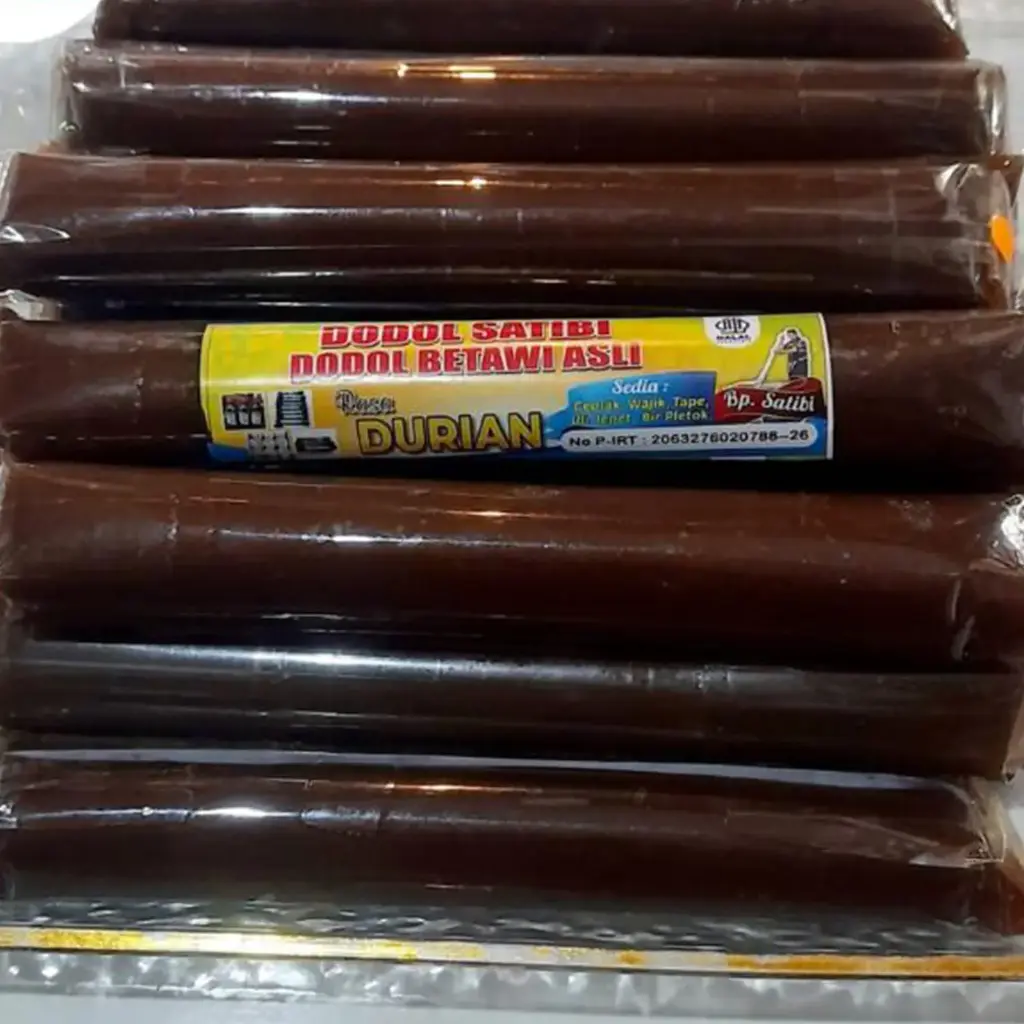 دودول بيتاوي أصلي: حلو، أصلي، ومطاطي مع دوريان ١٠٠ غرام