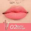 WARDAH Colorfit Velvet Matte Lip Mousse - 02 Joyful Orange