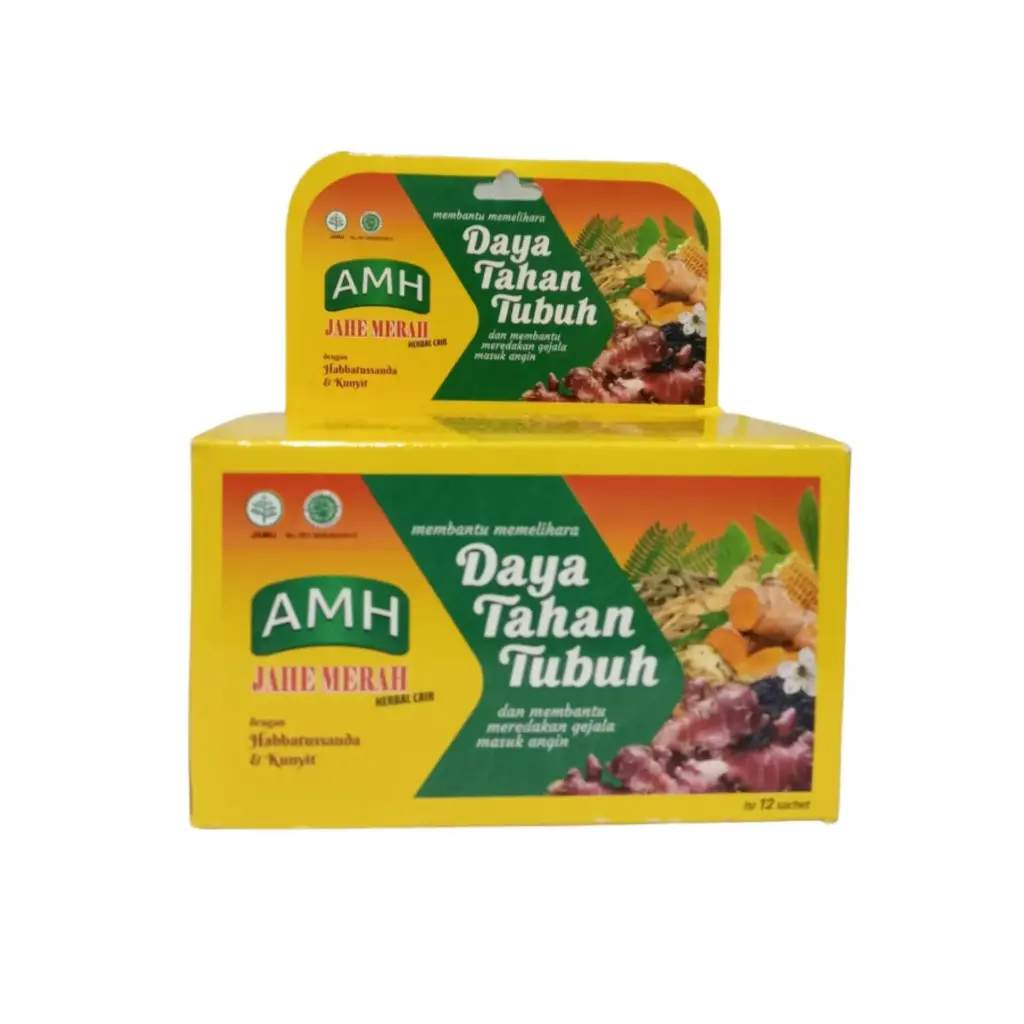 AMH Red Ginger Herbal Liquid (12 Sachets)