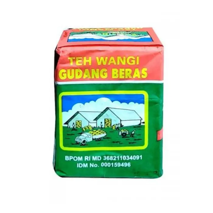 Indonesian Tea - Gudang Beras Brand Tea 5 pcs 40g Vanilla Aroma Loose Tea
