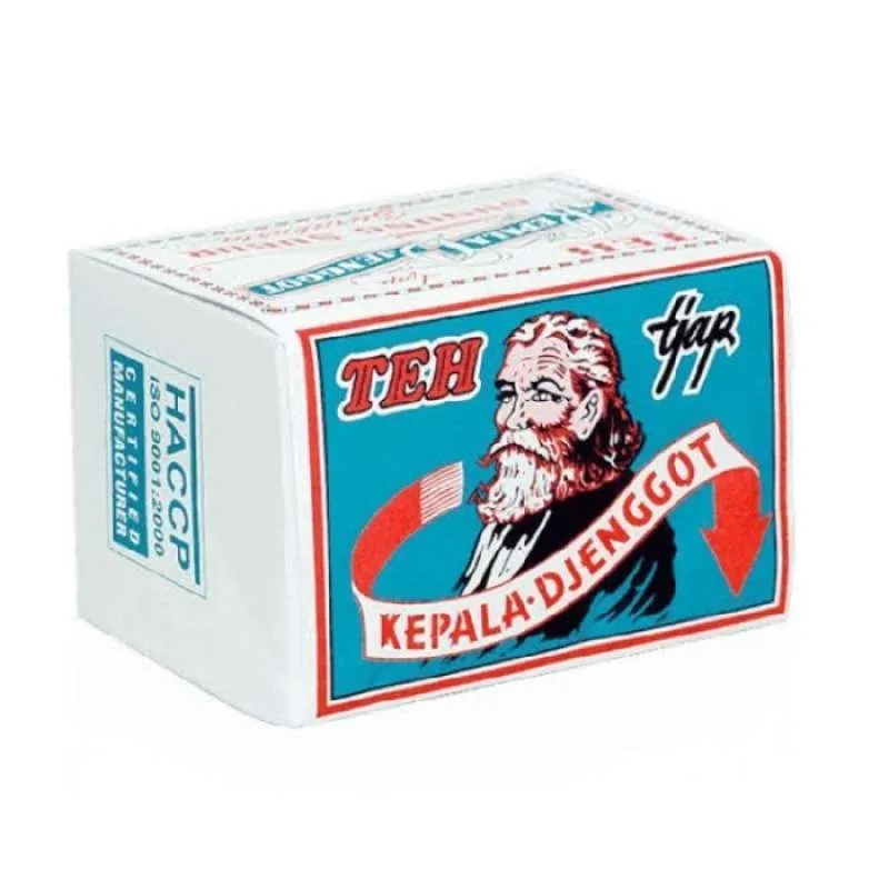 الشاي الإندونيسي - شاي كيبالا دجينججوت الأزرق 5 قطع 40 جرام شاي إندونيسي أصيل فضفاض