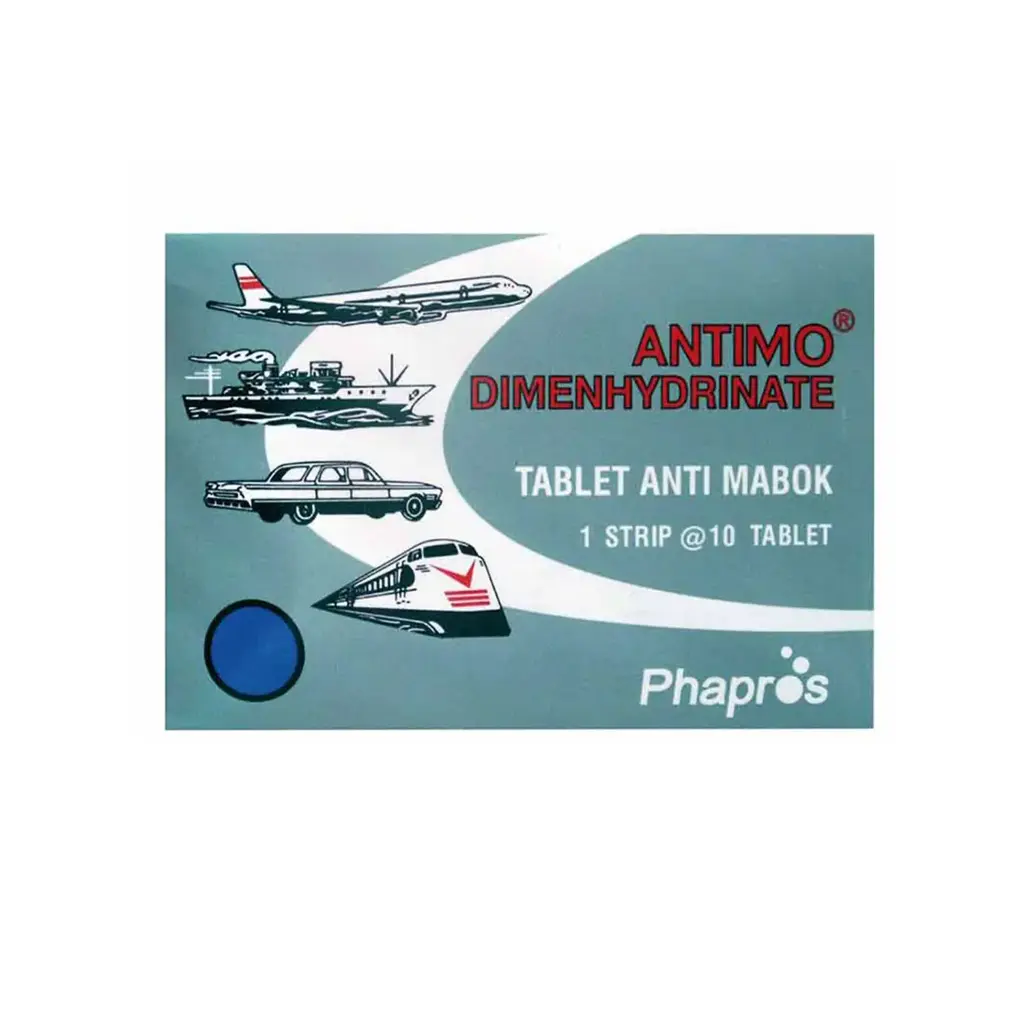 Antimo anti-nausea medicine 10's