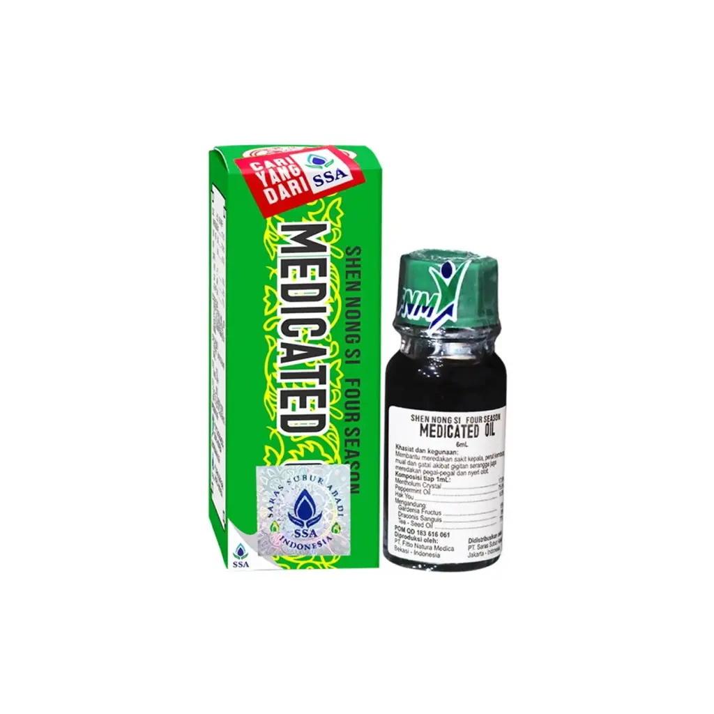 زيت شن نونغ سي الطبي لأربعة فصول - 6 مل