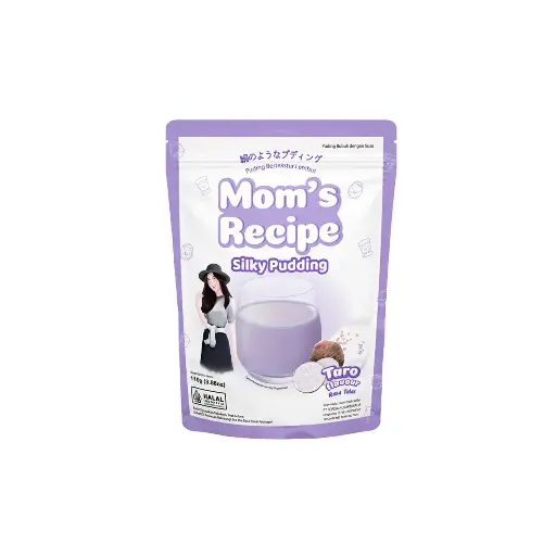 Mom's Recipe Silky puding bubuk taro 110g