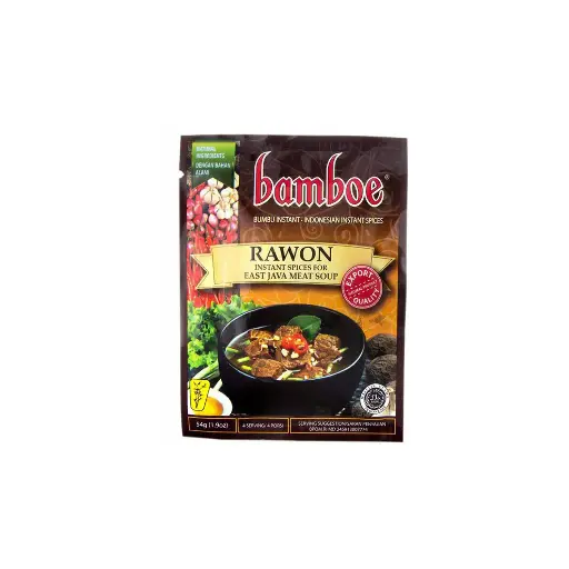 Bamboo Instant Rawon Seasoning 54g