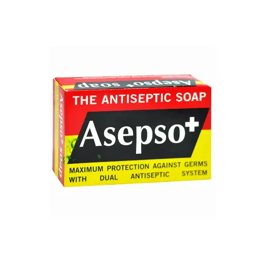Asepso Plus Antiseptic Bar Soap - 80 gr