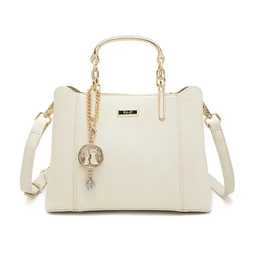 Minsun Women's Handbag - Ivory