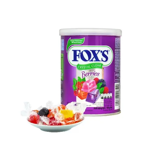 Fox Crystal Clear Berries Candy 170gr