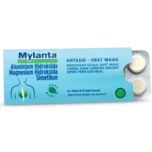 Mylanta stomach ulcer medicine 10's