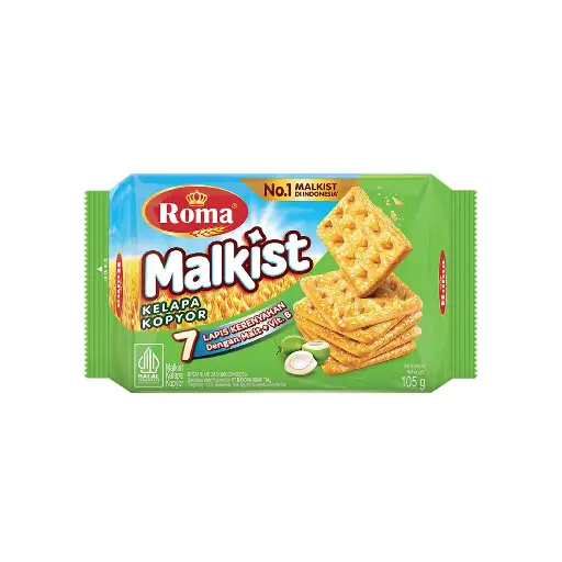 Roma crackers malkist kelapa kopyor 105g