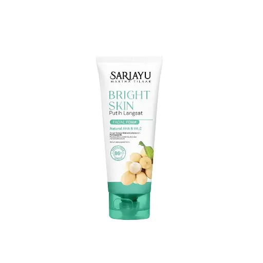 Sariayu Bright Skin White Langsat Facial Foam